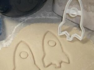 Rocket Space Ship Cookie Cutter