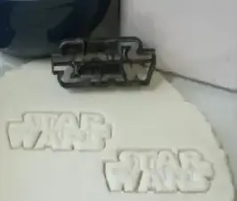 Star Wars Logo Cookie Cutter 3.75 in.
