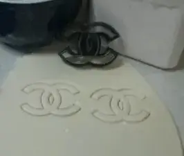 Coco Chanel Cookie Cutter 3 in.