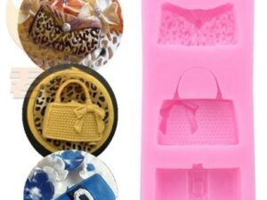Silicone Mold Purse 3 Cavity