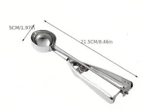 1.9 inch Stainless Steel Scoop Medium
