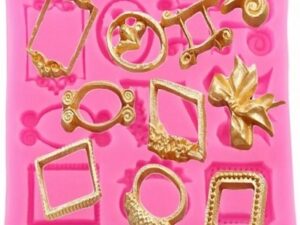 Assorted Picture Frames Silicone Mold 11 Cavity
