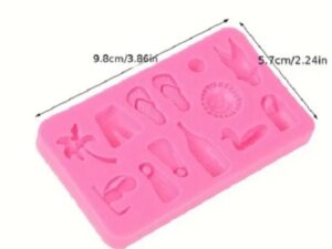 Beach Theme Silicone Mold 13 Cavity