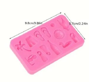 Beach Theme Silicone Mold 13 Cavity