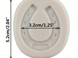 Silicone Mold Horse Shoe 1 Cavity