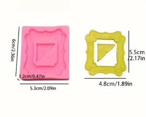 2 inch Silicone Mold Photo Frame