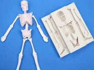 Silicone Mold Skeleton Body 5 Cavity