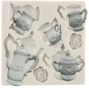 Silicone Mold Tea Pot 7 Cavity