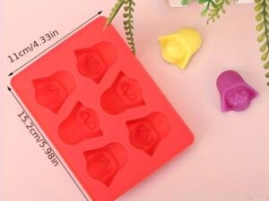 Darth Vader Silicone Mold 6 Cavity