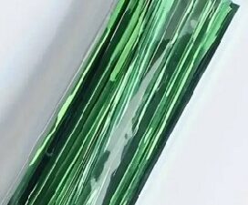 Metallic Green Twist Ties 100 Count