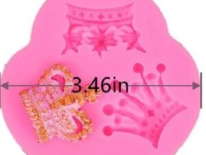Crowns Silicone Mold 3 Cavity