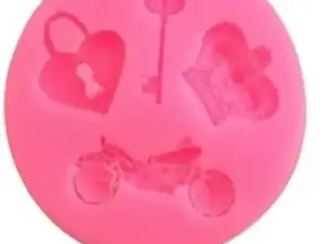 Mini Crowns Silicone Mold 4 cavity
