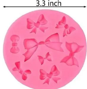 Silicone Mold Bow 8 Cavity