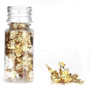 Edible Gold Flakes 0.35oz Bottle