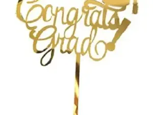 Congrats Grad Cake Topper