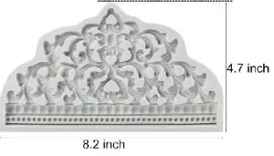 8 Inch Crown Silicone Mold