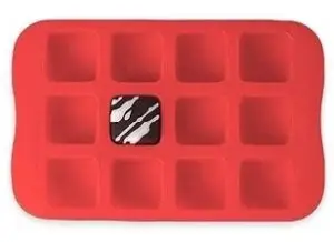 1 inch Square Silicone Mold 12 Cavity