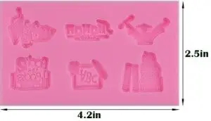 Silicone Mold Graduation 6 Cavity