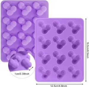 Funny Shape Silicone Mold 12 Cavity