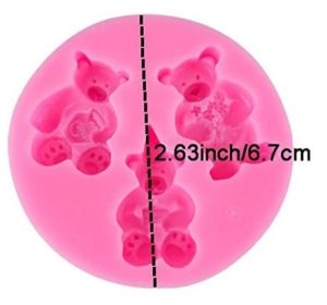 3 Bears Silicone Mold