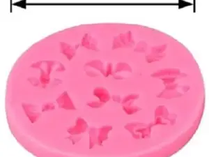 Bow Ribbon Silicone Mold 9 Cavity