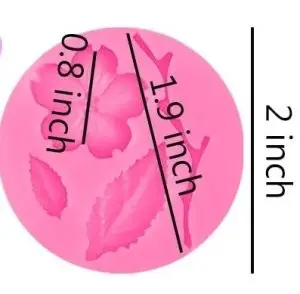 Leaves Silicone Mold 4 Cavity