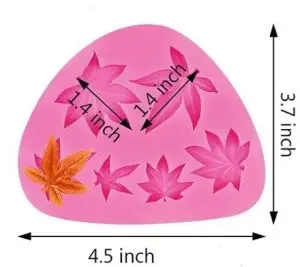 Cannabis Leaves Silicone Mold 6 Cavity