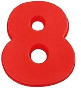 Number 8 Silicone Mold