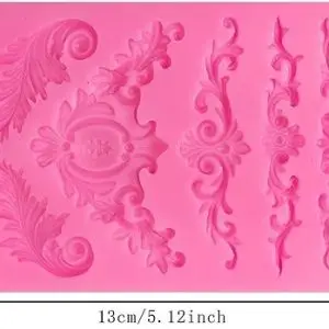 Baroque Lace Silicone Mold