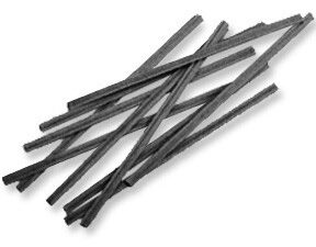 Black Treat Bag Twist Ties 50 count