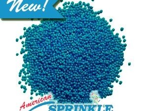 Blue NonPareils Small Comtainer