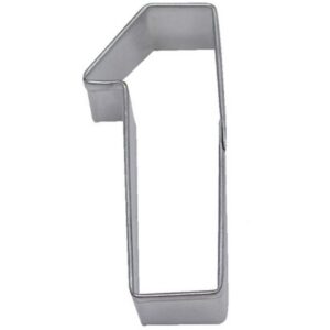 Number 1 Cookie Cutter 3 inches