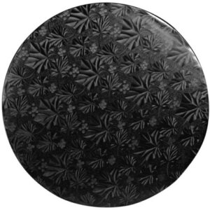 16 inch Round Black Cake Board