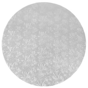 6 inch Round Silver Cake Board