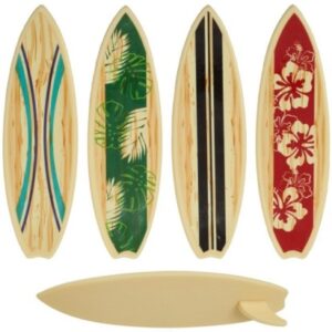 Surf Boards Assorted Colors 6 count