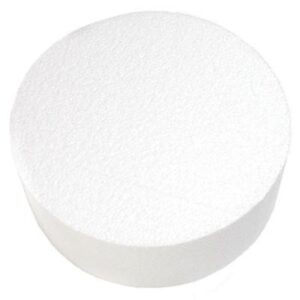 6 inch Styrofoam Cake Dummy Round