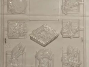 Looney Tunes Chocolate Mold 8 Cavity