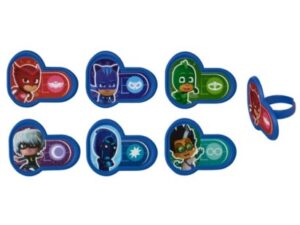 PJ Masks Cupcake Rings 12 count