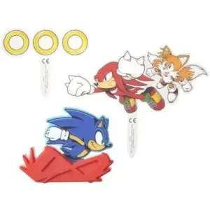 Sonic the Hedgehog Cake Topper Set