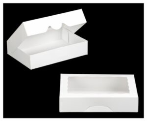 Treat Box 11.5 x 8.25 x 2.5 inches White