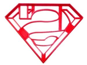 Superman Logo Cookie Cutter 5 inches
