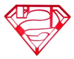 Superman Logo Cookie Cutter 5 inches