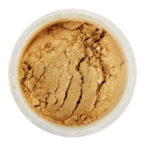 King Gold Luster Dust 2g Container