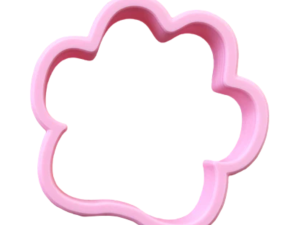 Paw Print Cookie Cutter 2.5 inches
