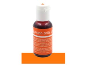 ChefMaster Neon Orange Gel Color .70 oz. Bottle