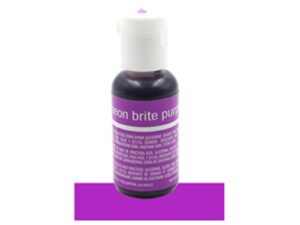 Chefmaster Neon Purple Gel .70 oz Bottle