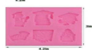 Silicone Mold 6 Cavity hat