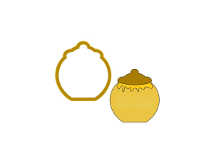 Honey Pot Cookie Cutter 3.5 inches