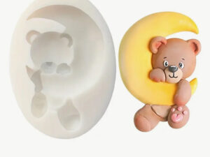 3D Moon Bear Silicone Mold