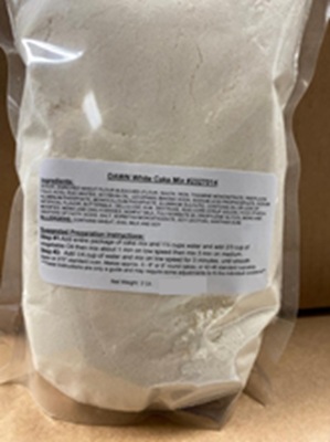 DAWN White Cake Mix 2 Lb. Bag